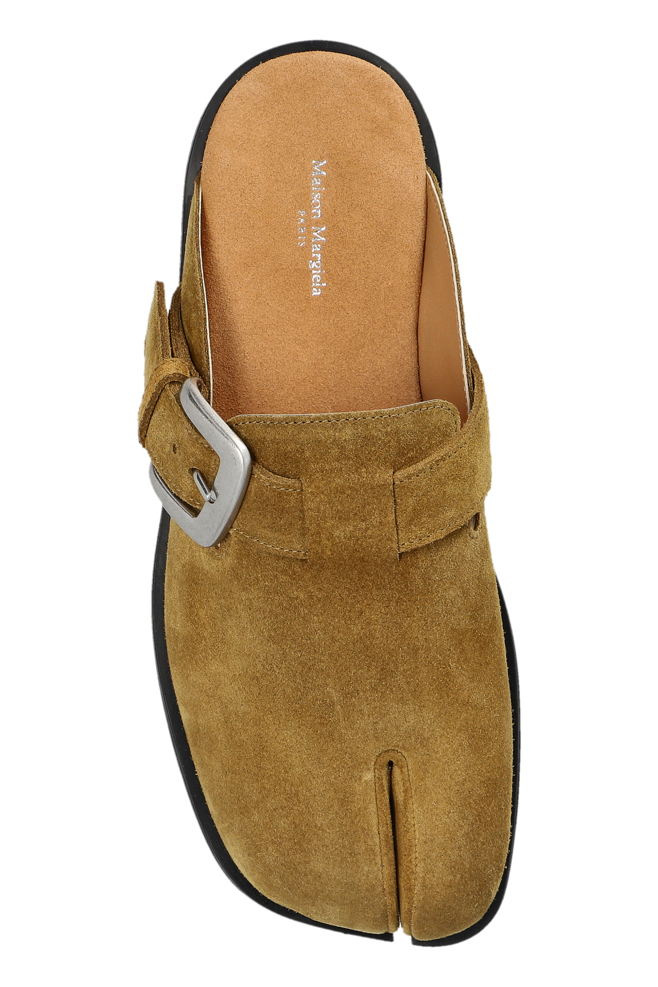 Maison Margiela Suede mules with 'Tabi' cutout | Women's | Vitkac